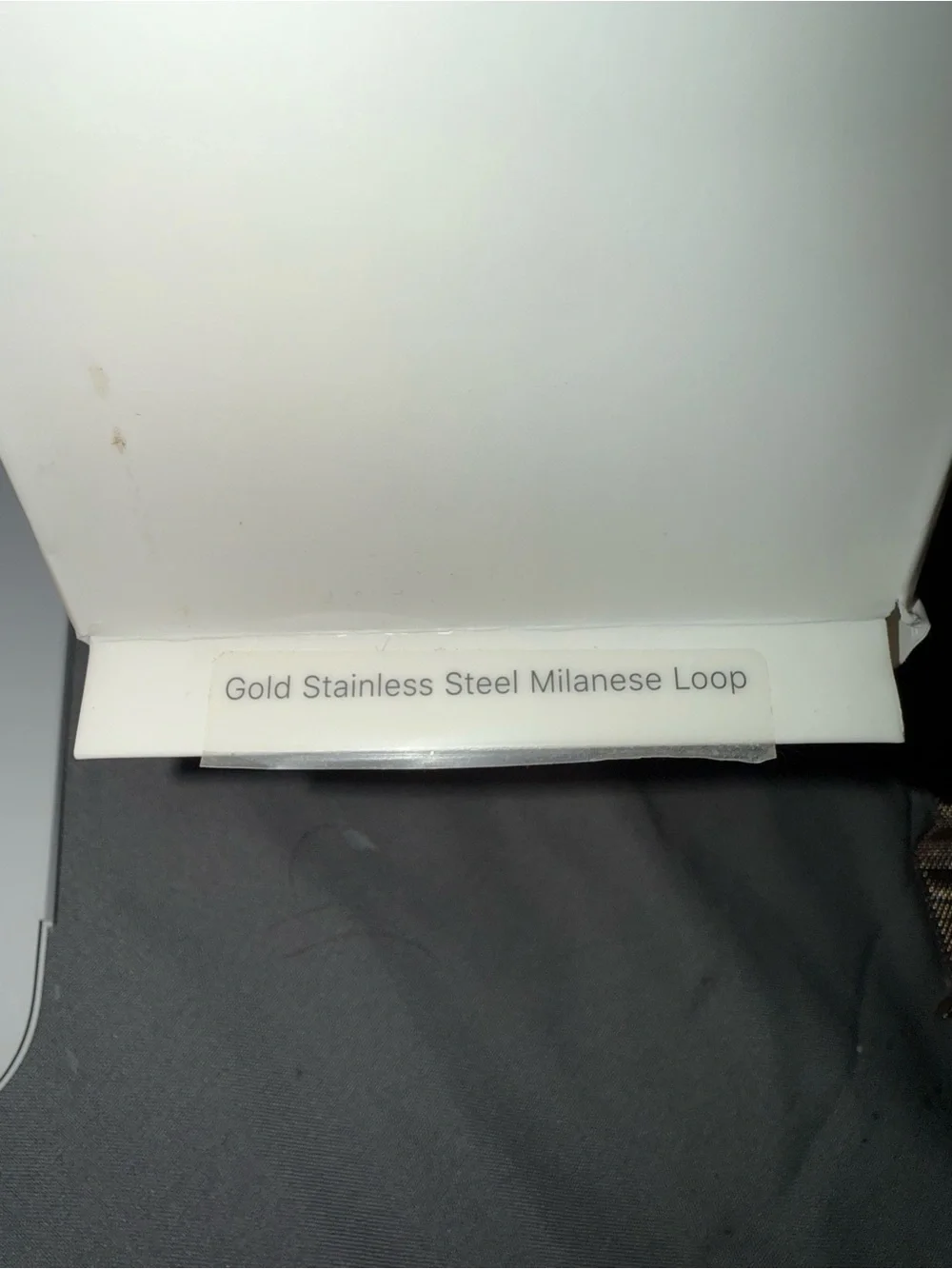 Gold Stainless Steel Milanese Loop Apple Watch Band